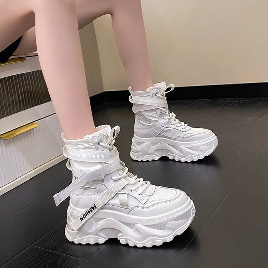 Women's Platform Height Increasing Casual Sneakers ARZ