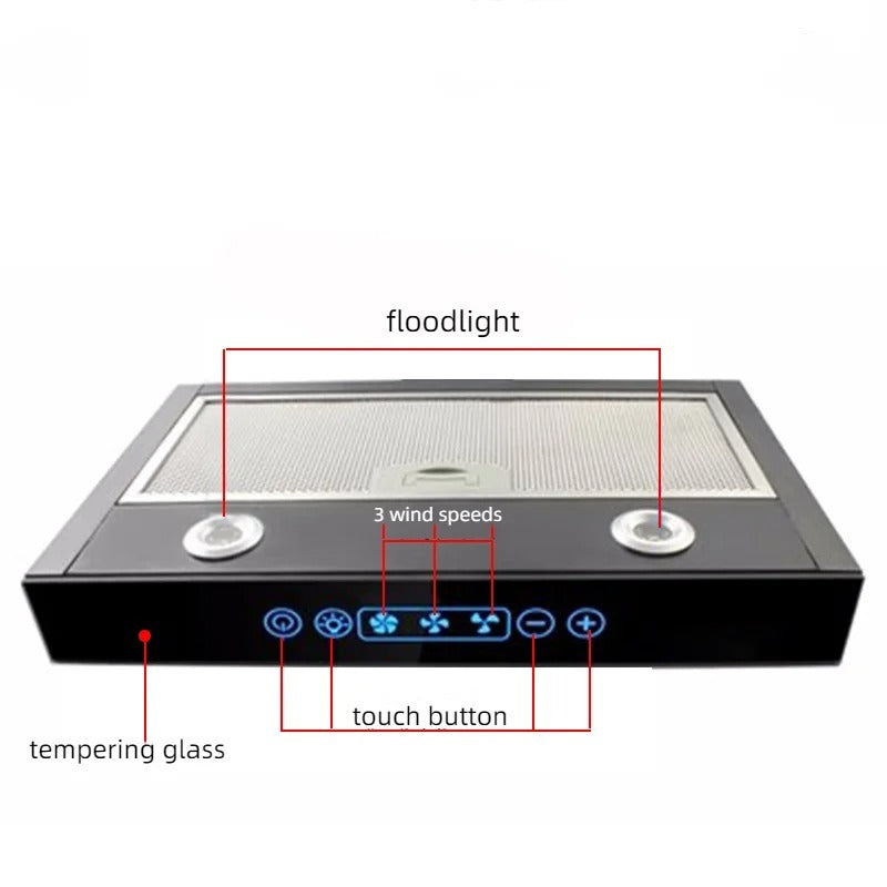 Modification Accessories Trailer Kitchen Range Hood Iveco Quanshun B- Type RV Mini Range Hood ARZ