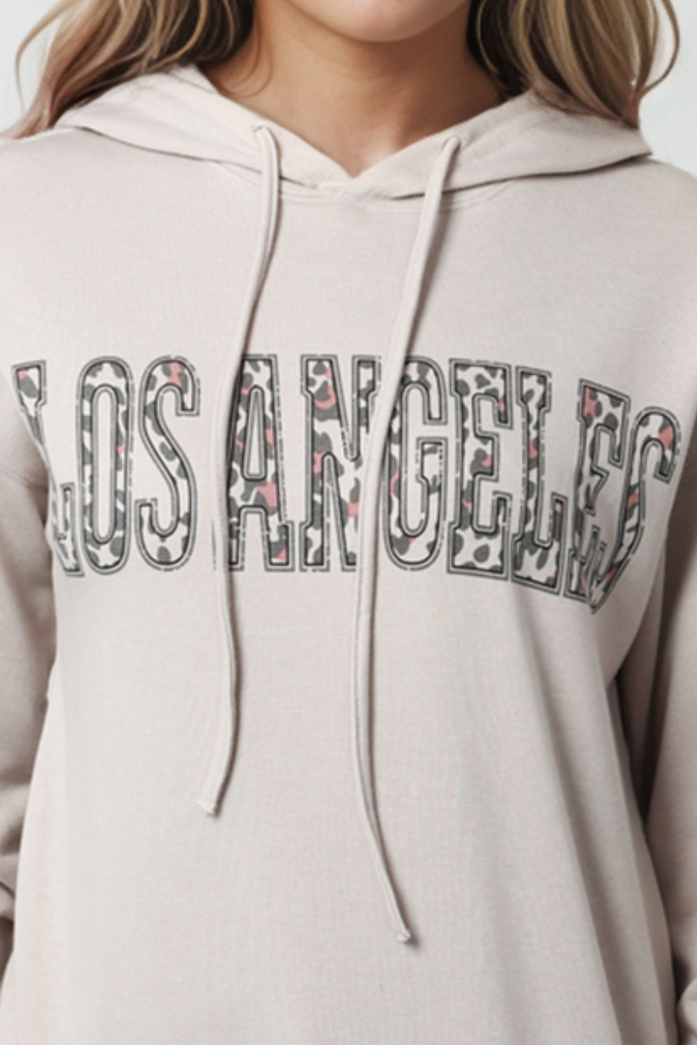 LOS ANGELES Graphic Hoodie Trendsi