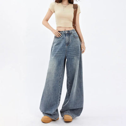 Women's Special High Waist All-matching Straight Trousers ARZ