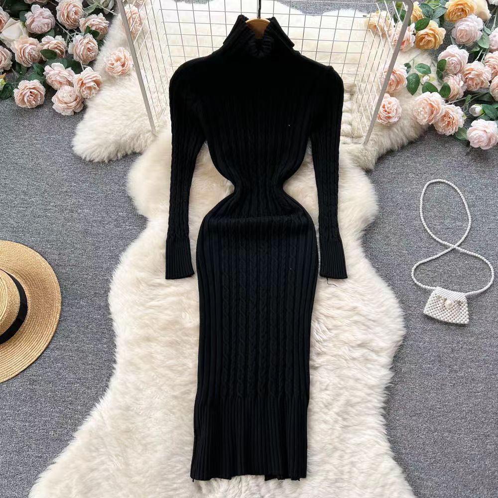 Women's Slim-fit Hip-wrapped Temperament Dress ARZ