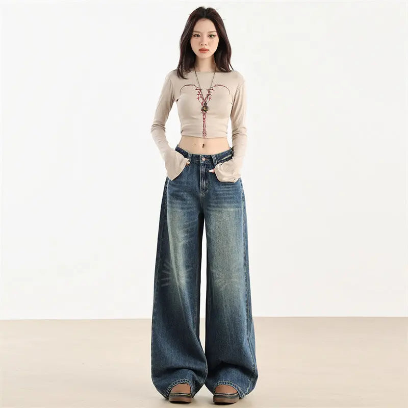 Women's All-match Loose-fitting Mopping Pants ARZ