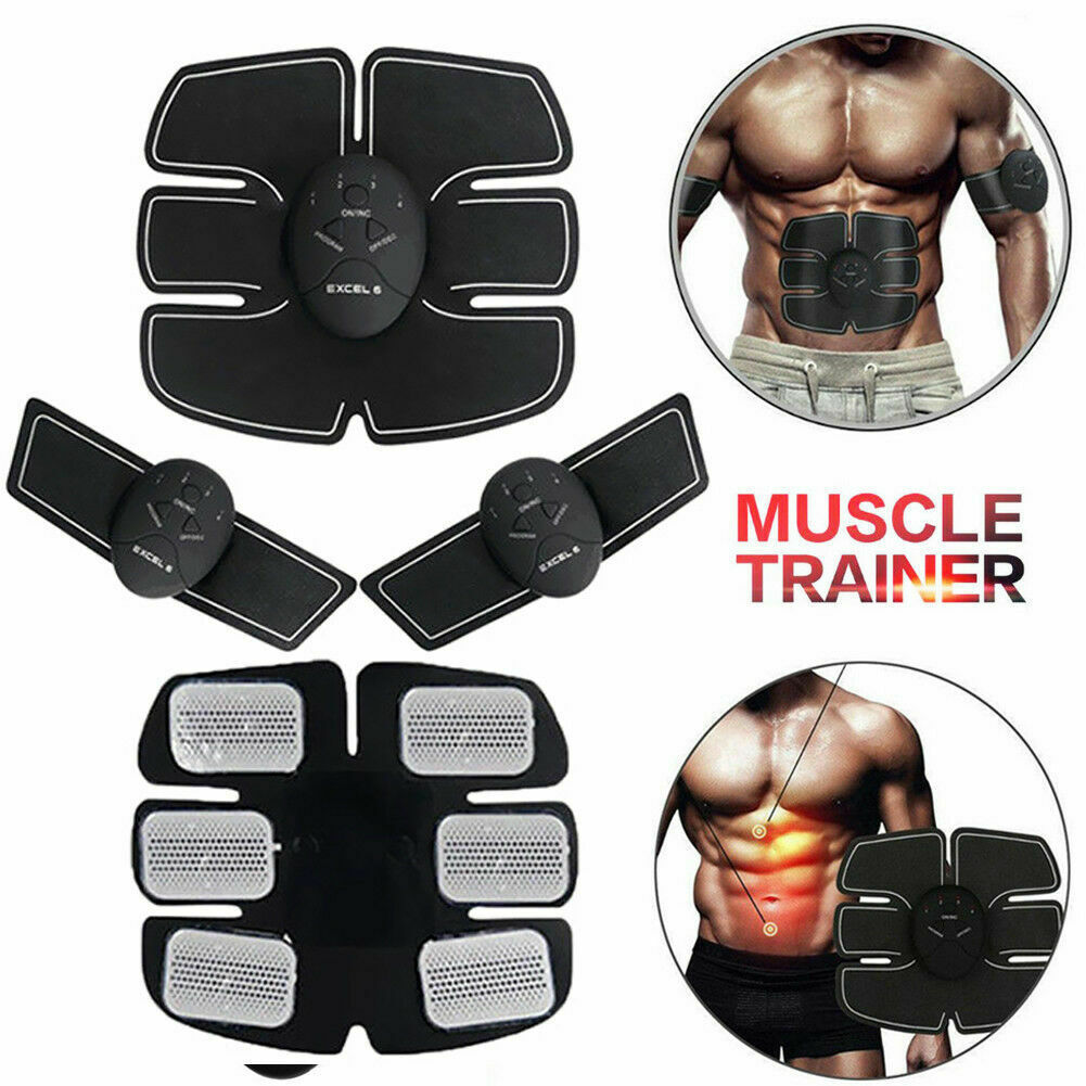 Electric Muscle Toner Machine ABS Toning Belt Simulation Fat Burner Belly Shaper ARZ