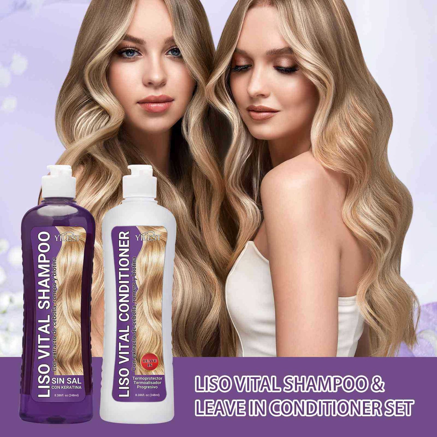 Purple Onion Smoothing Vitality Shampoo Suit ARZ