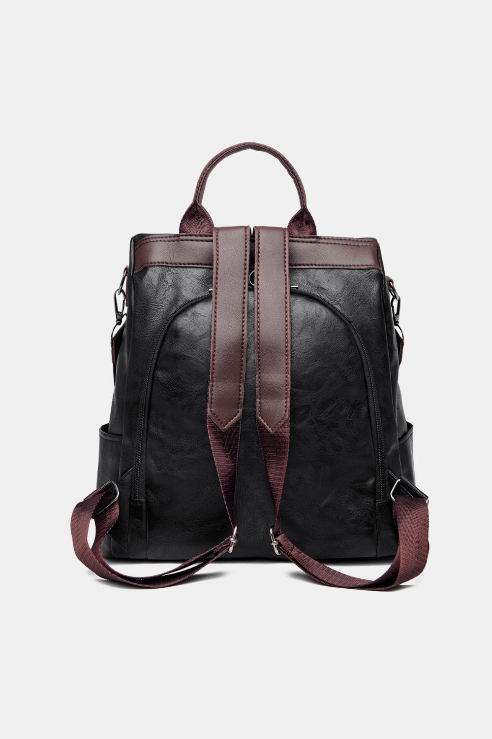 PU Leather Large Backpack Bag Trendsi